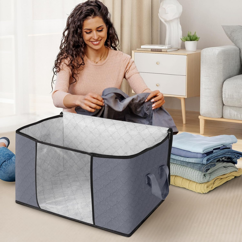 OrganizePro™ - Bolsas de Almacenamiento de ropa y más