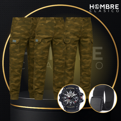Kit 3 Pantalones Tácticos + 2 Regalos