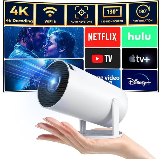 Mini Proyector 4K Ultra HD: Compra 1 y llévate 2