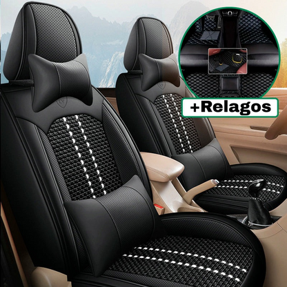 Funda para Auto en Cuero + 3 Regalos