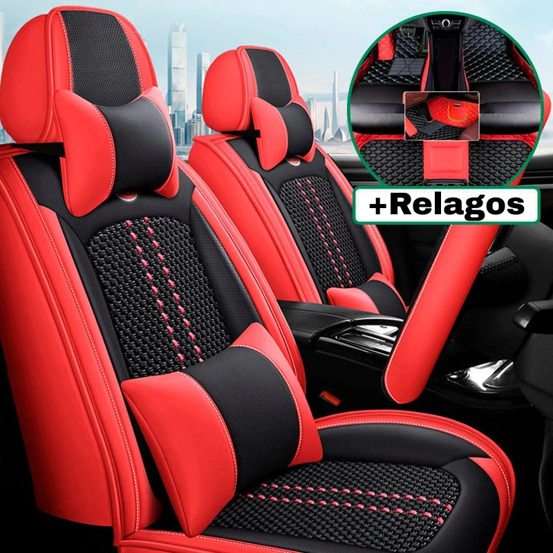 Funda para Auto en Cuero + 3 Regalos