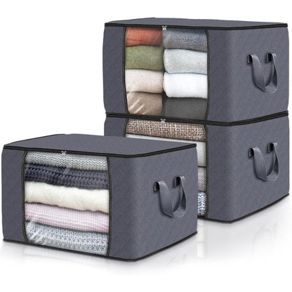 OrganizePro™ - Bolsas de Almacenamiento de ropa y más