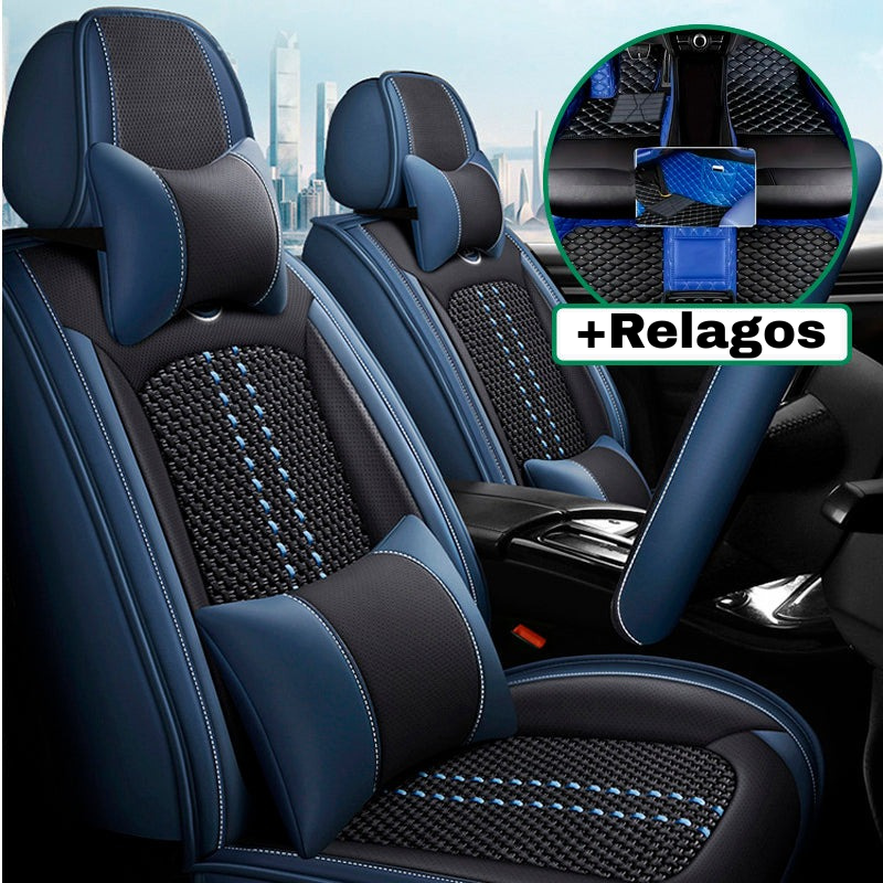 Funda para Auto en Cuero + 3 Regalos