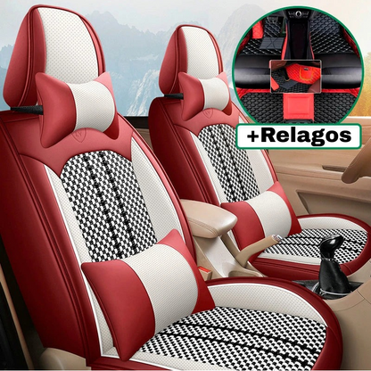 Funda para Auto en Cuero + 3 Regalos