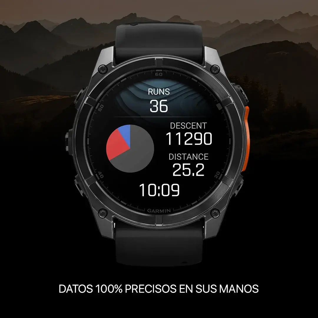 Reloj Garmin Fenix 8 - 51mm + Cinturón de frecuencia cardíaca